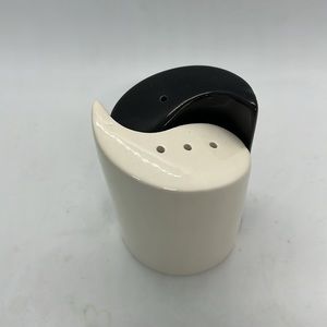Yin Yang Salt and Pepper Shakers Vintage Ceramic